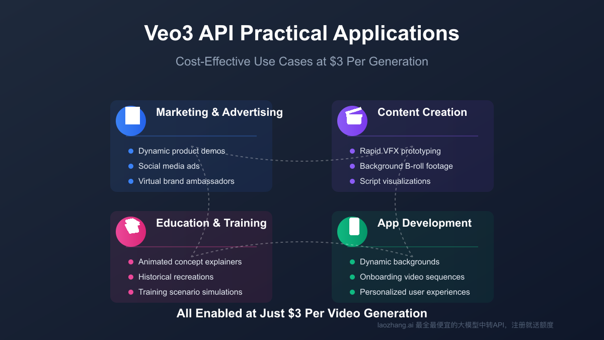 Veo3 API practical applications and use cases