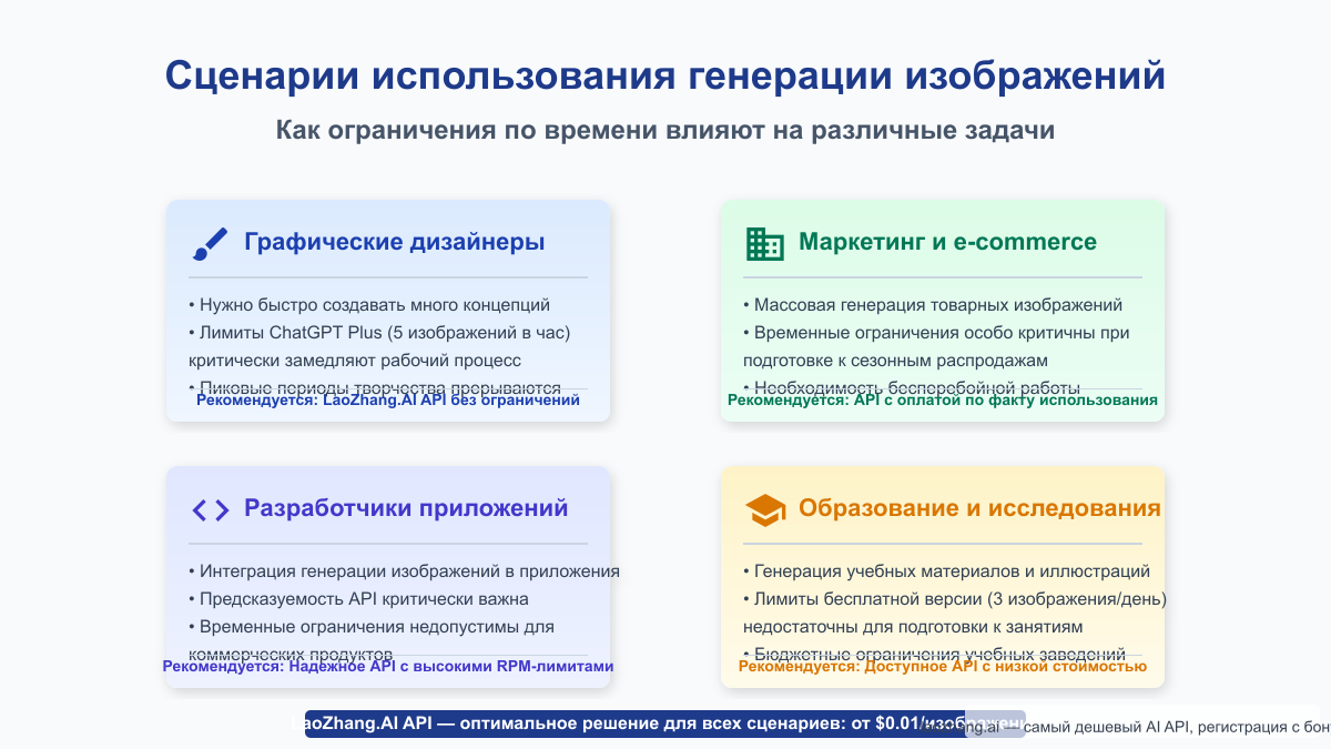 Сценарии использования генерации изображений