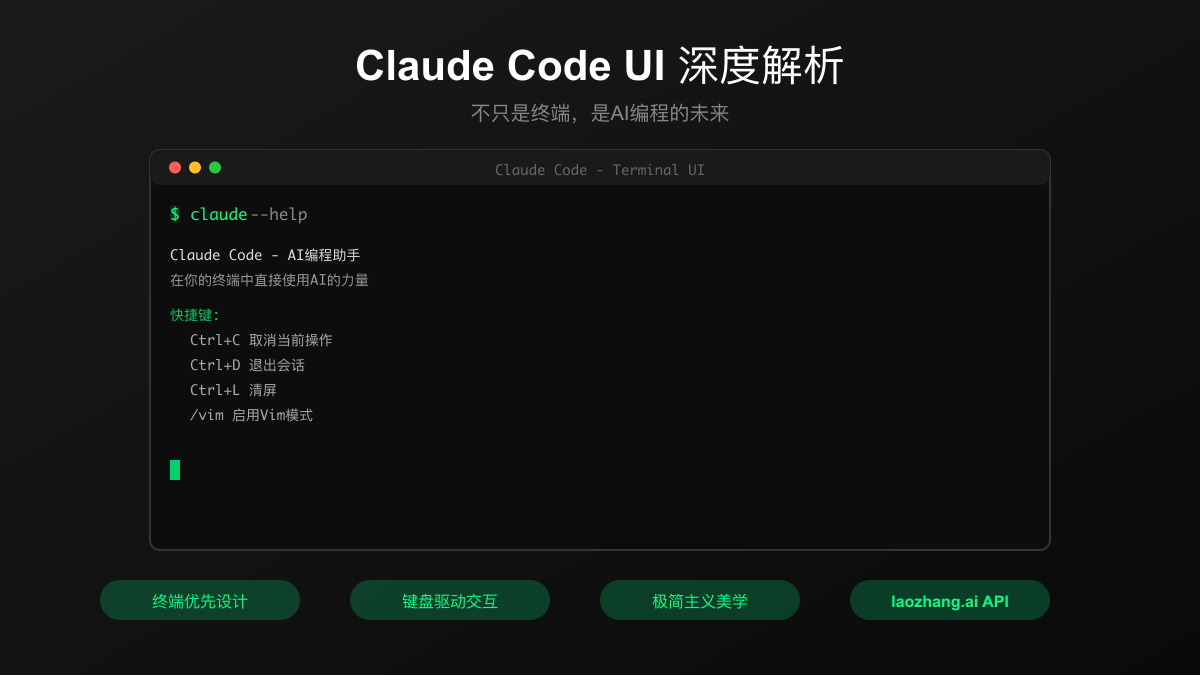 Claude Code UI深度解析：2025年最强终端AI编程助手的界面革新