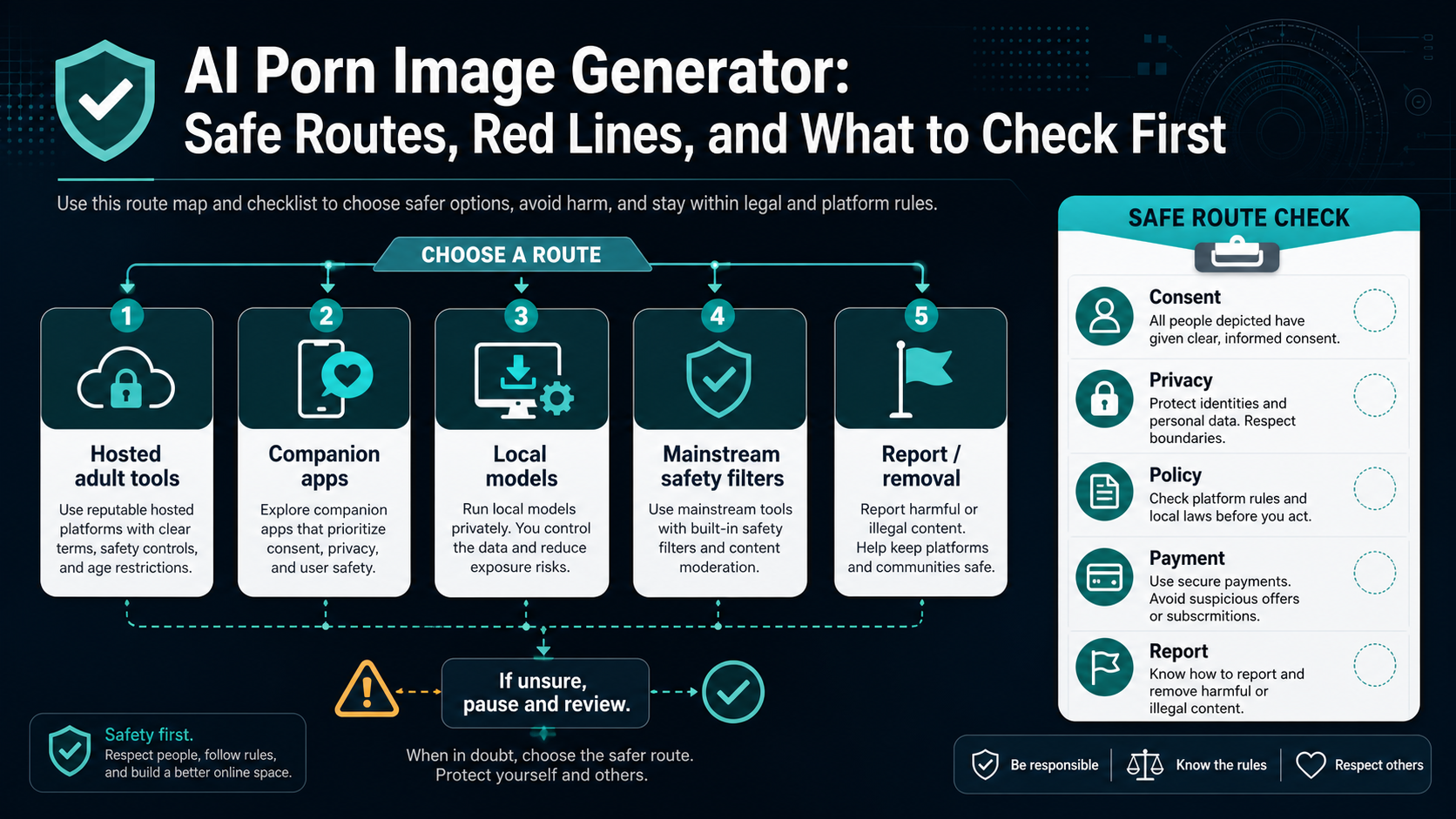 AI Porn Image Generator: Safe Routes, Red Lines, and What to Check First