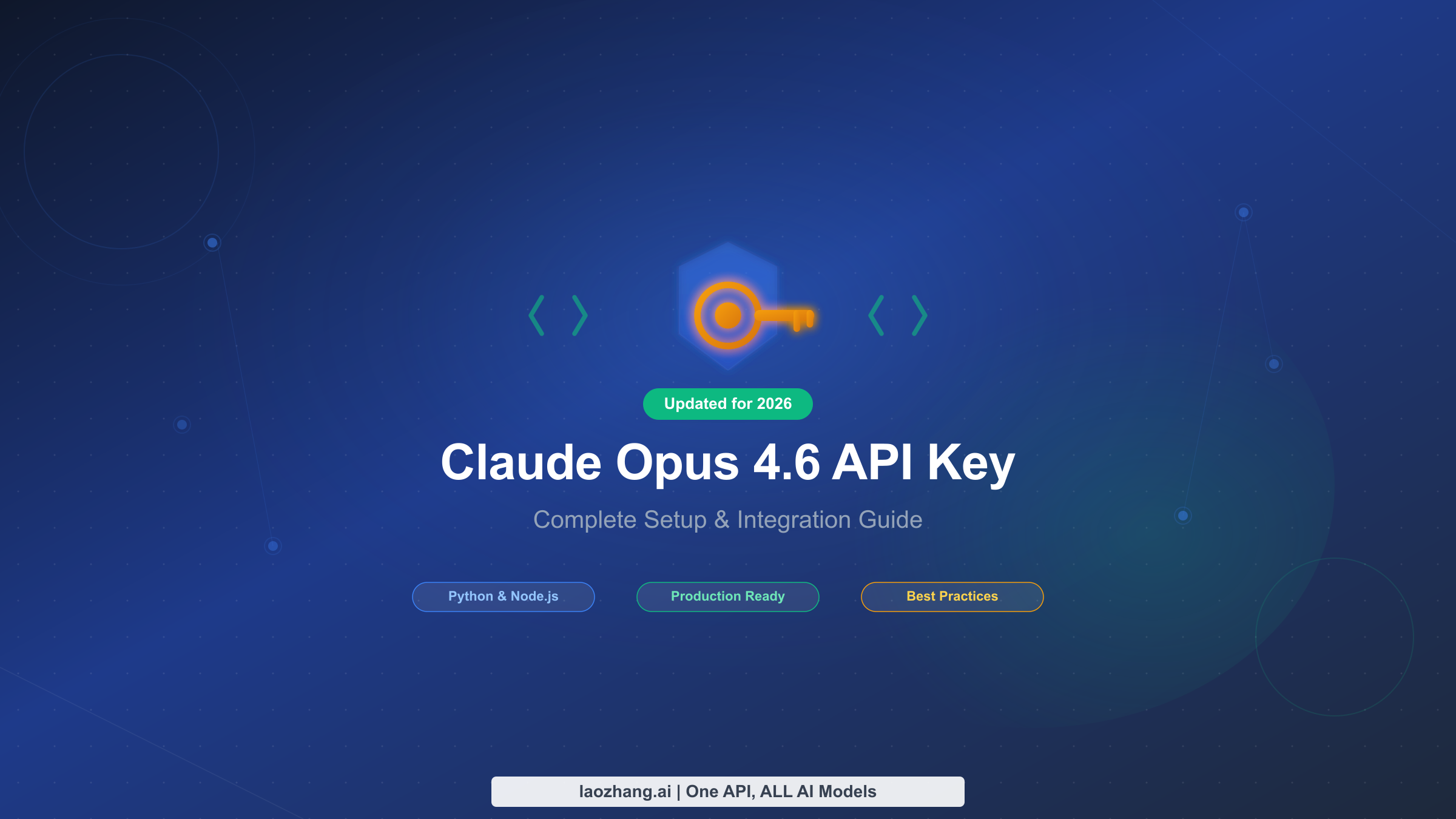 Claude Opus 4.6 API Key: Complete Guide to Setup, Integration & Production Deployment (2026)