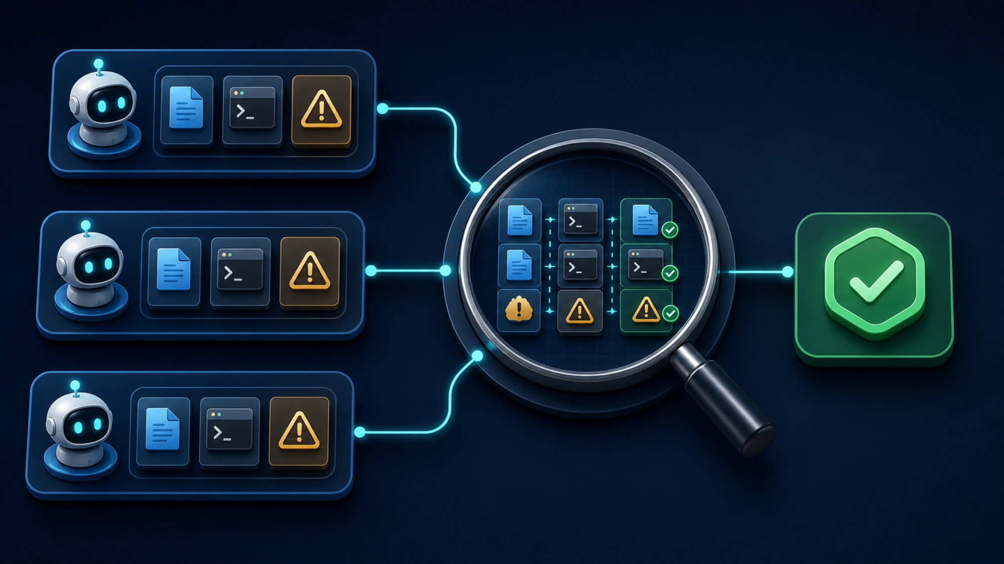 The control loop between a Codex parent thread, inherited permissions, approval requests, agent results, and final verification