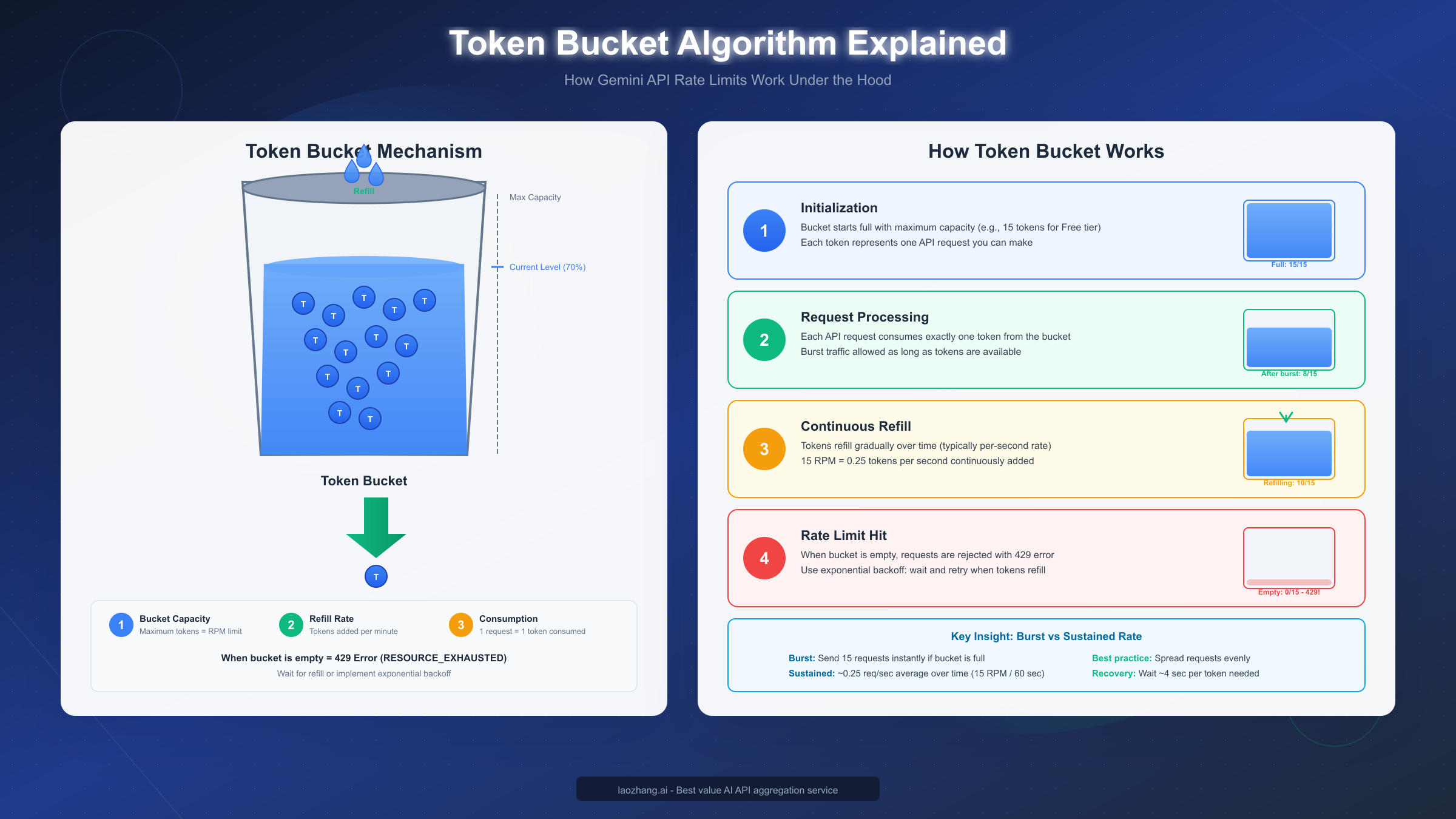 Token Bucket Algorithm Visualization
