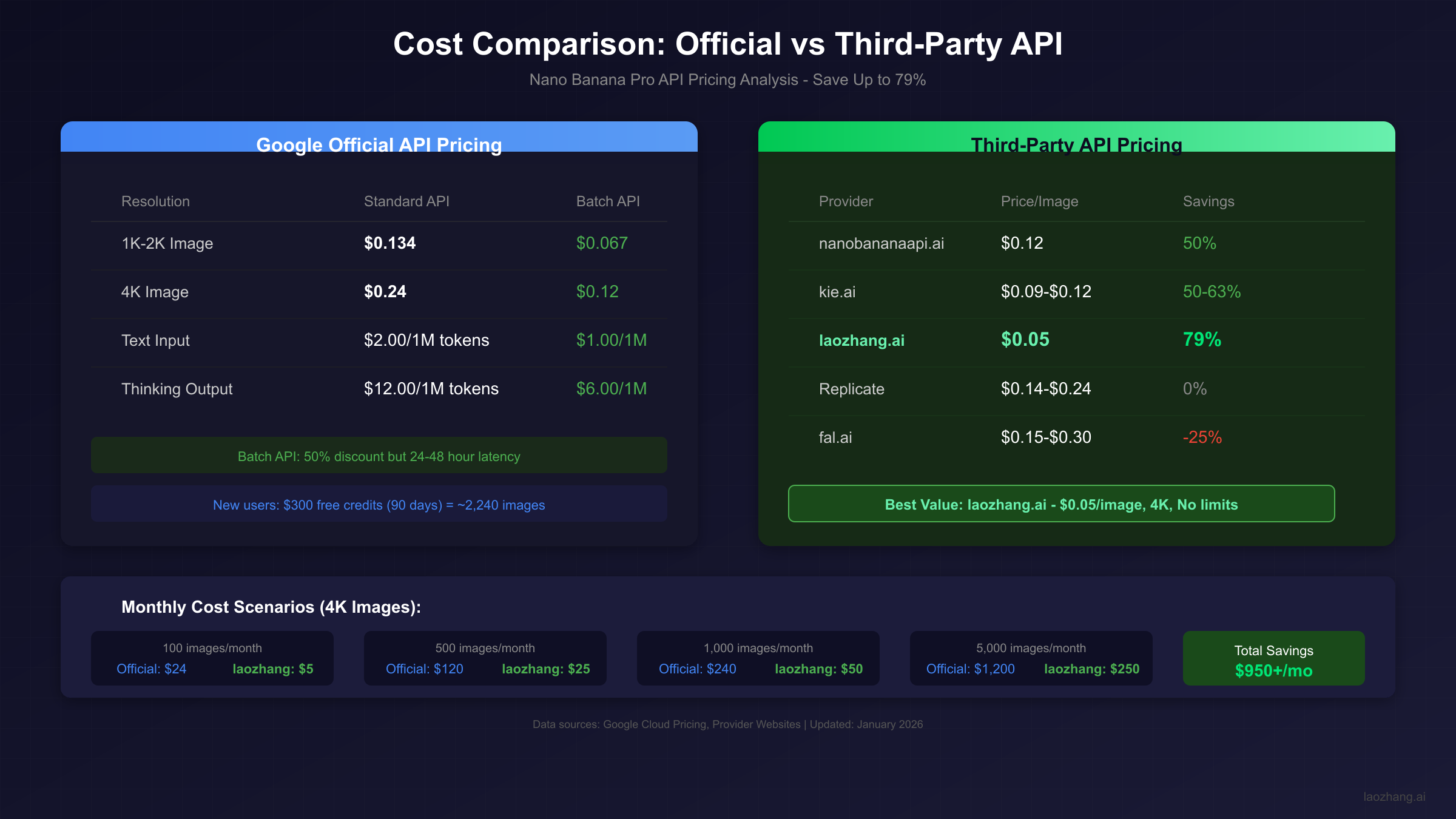 Cost Comparison Analysis