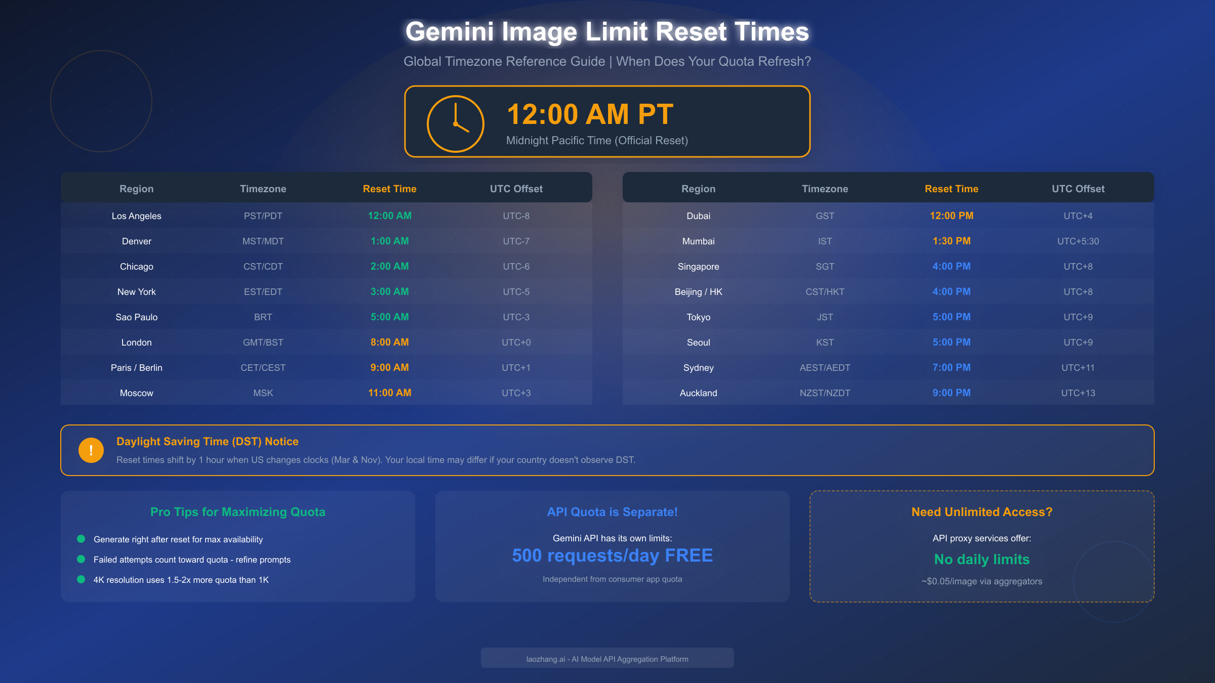 Global Timezone Reset Guide