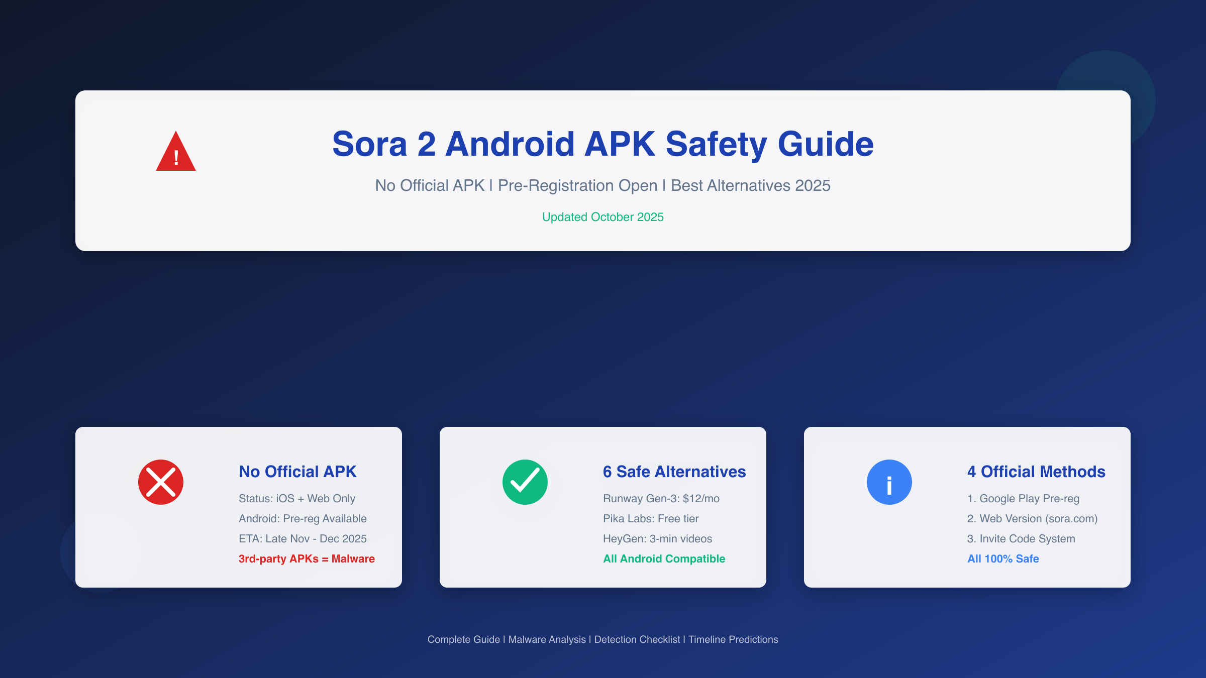 Sora 2 Android APK: Complete Safety Guide, Official Access Methods & Best Alternatives (2025)