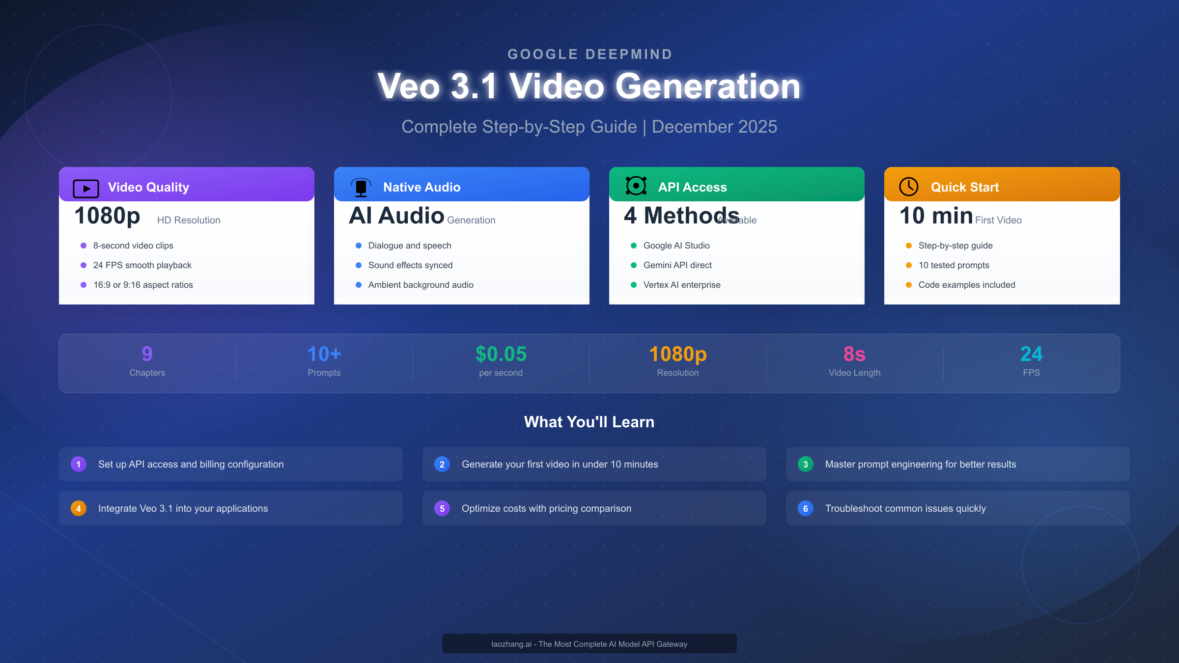 How to Generate Videos with Veo 3.1: Complete Step-by-Step Guide [2025]