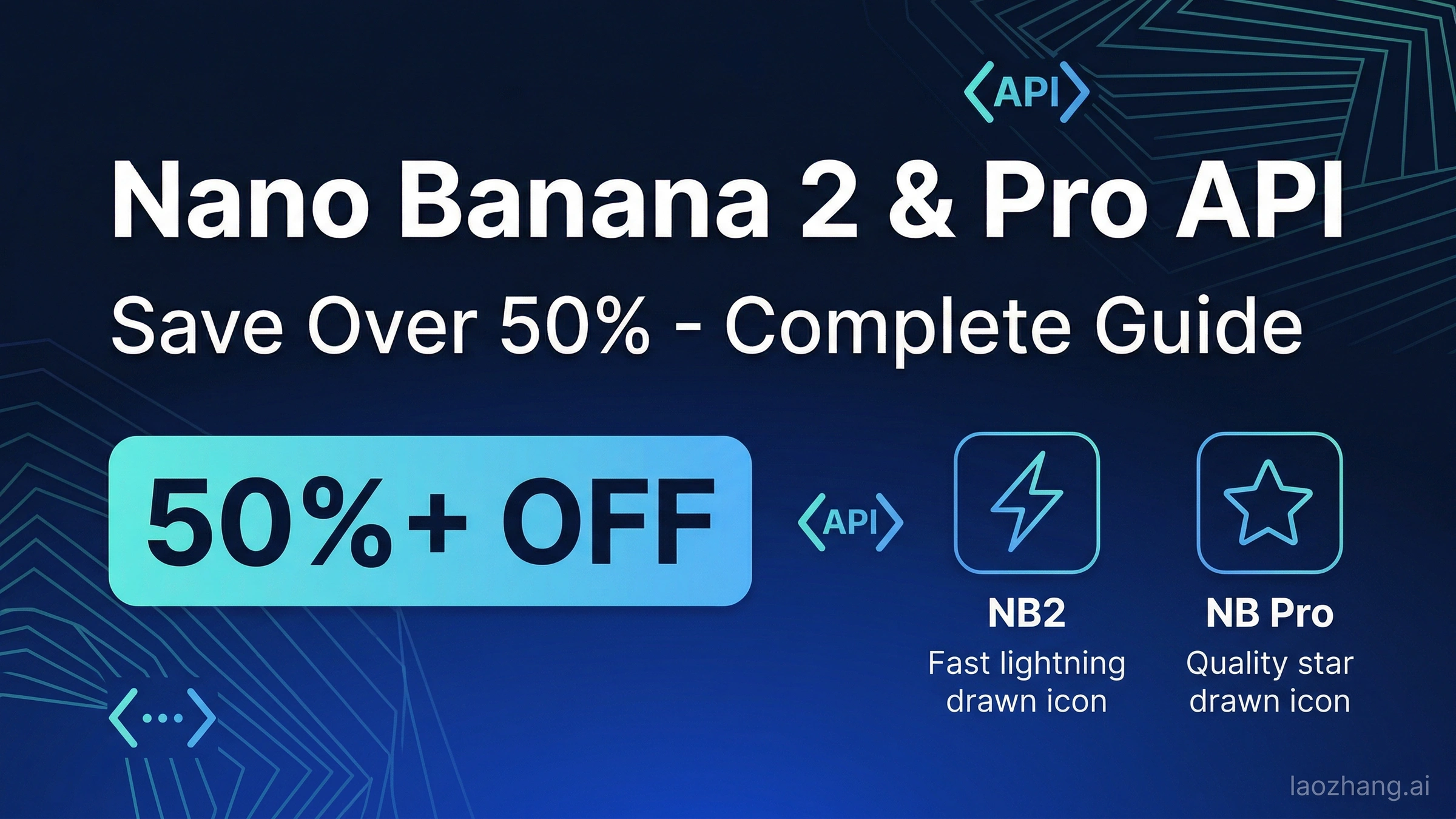 API Nano Banana 2 y Pro — Ahorra Más del 50%: Guía Completa (2026)
