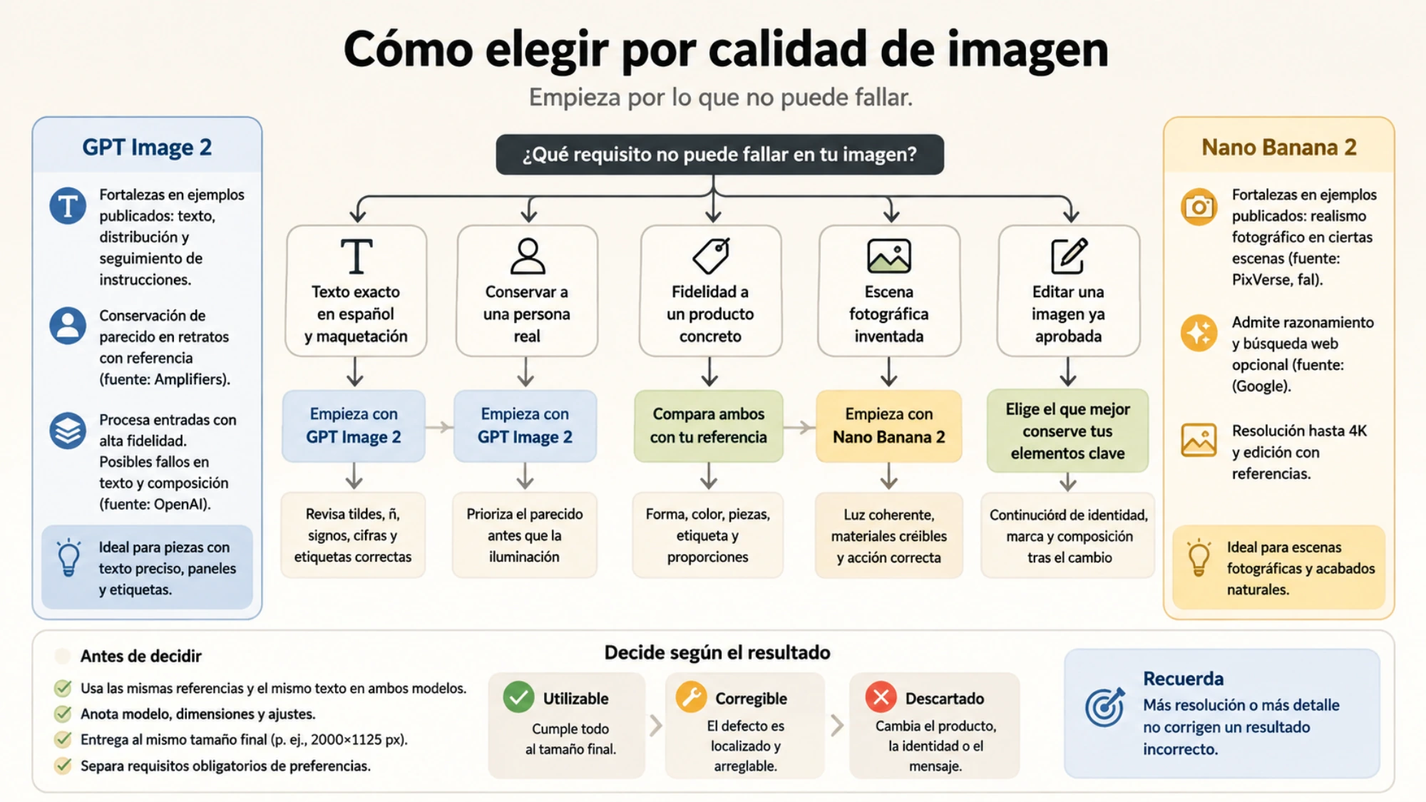 Ilustración explicativa para la guía de calidad de imagen