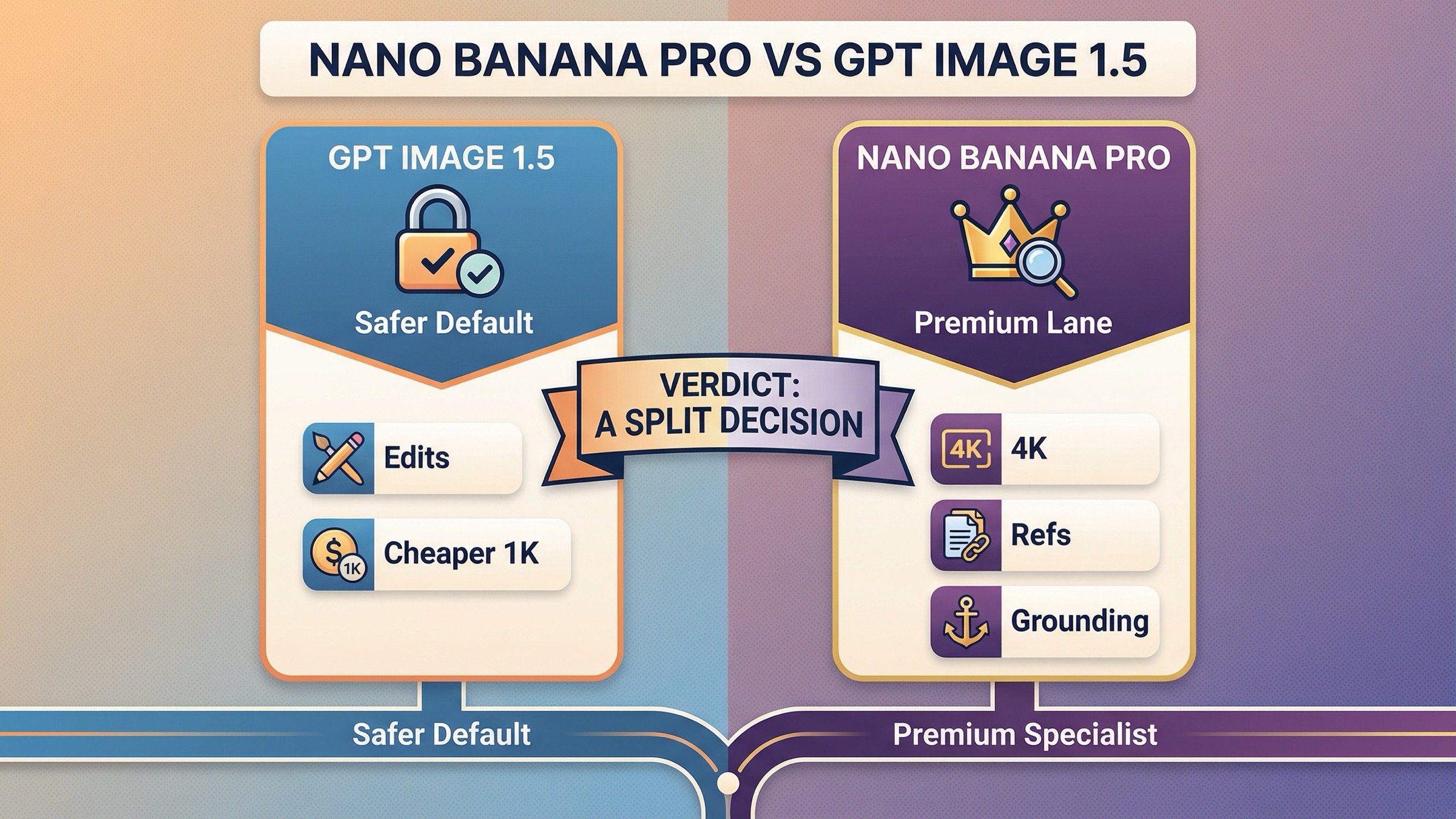 Nano Banana Pro 와 GPT Image 1.5 비교: 편집, 4K, 가격 기준으로 고르는 법