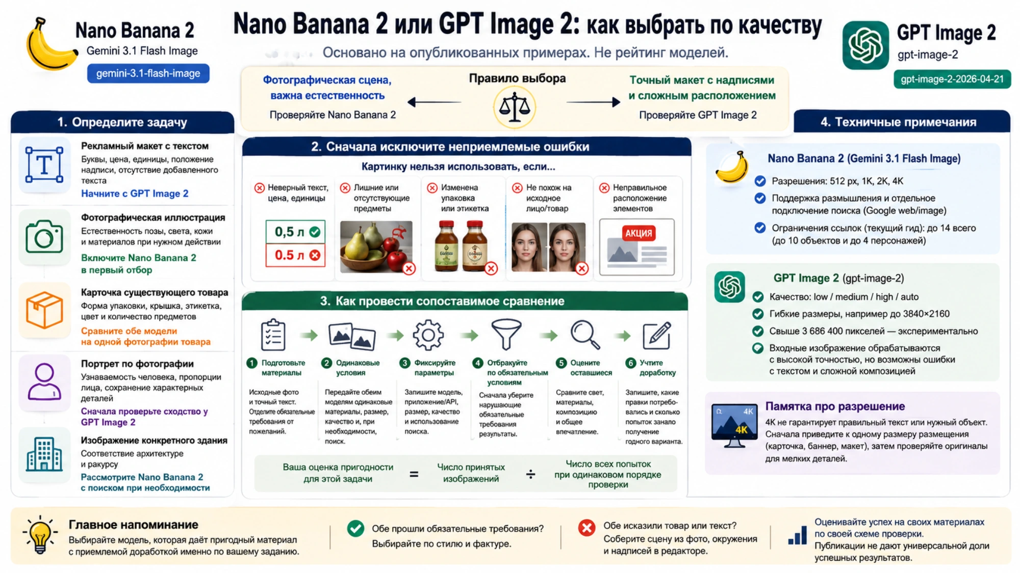 Дополнительная иллюстрация к выбору генератора изображений для своей работы