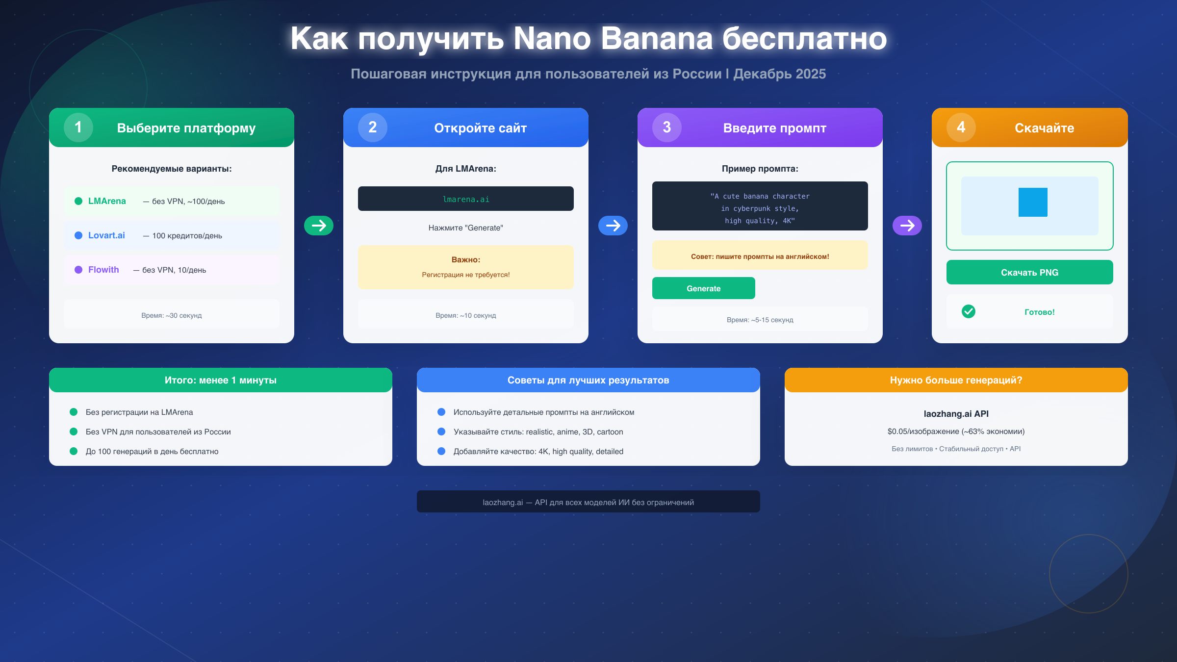 Пошаговая инструкция для доступа из России