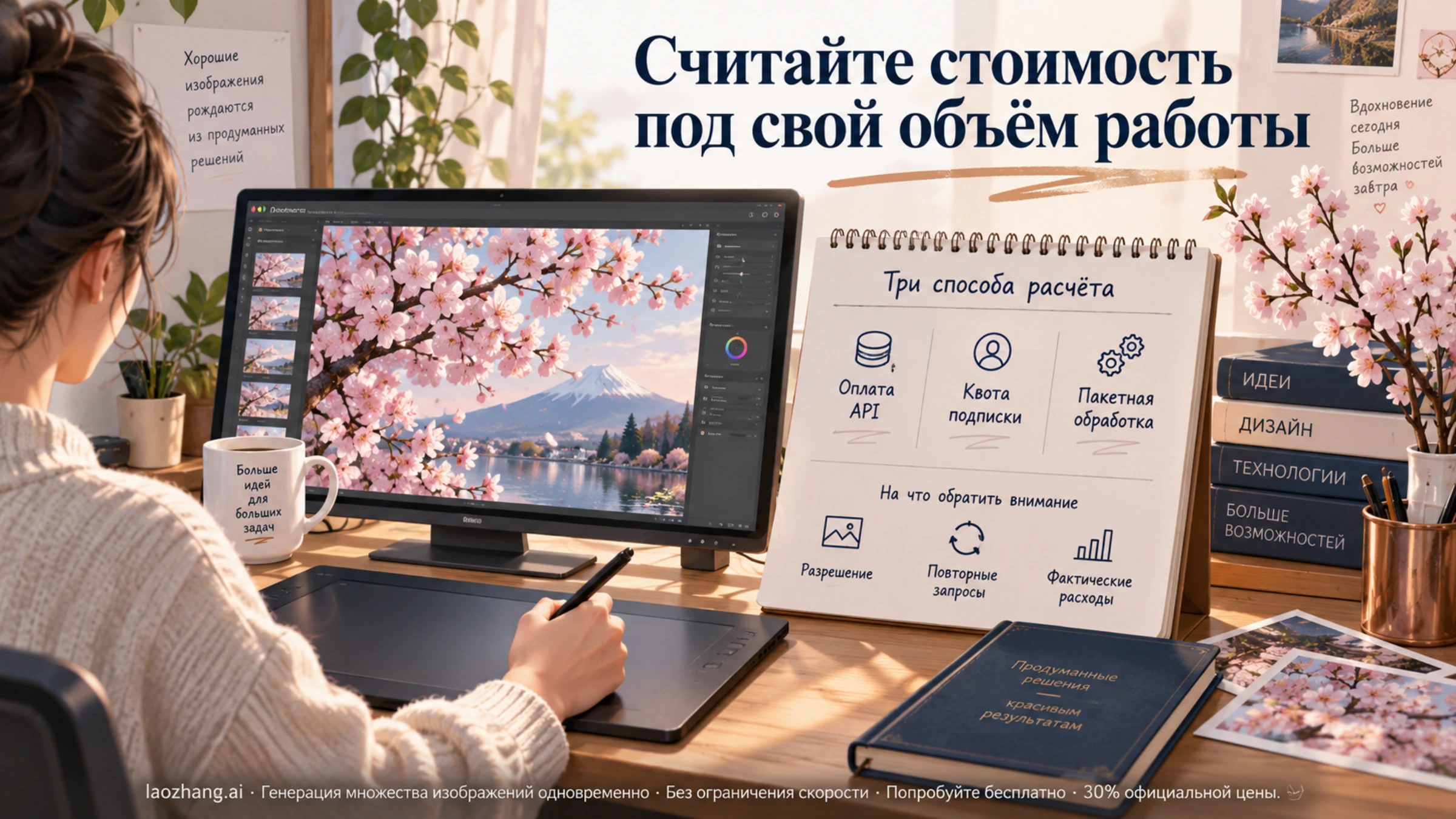 Стоимость генерации через API, квоты подписки и пакетную обработку