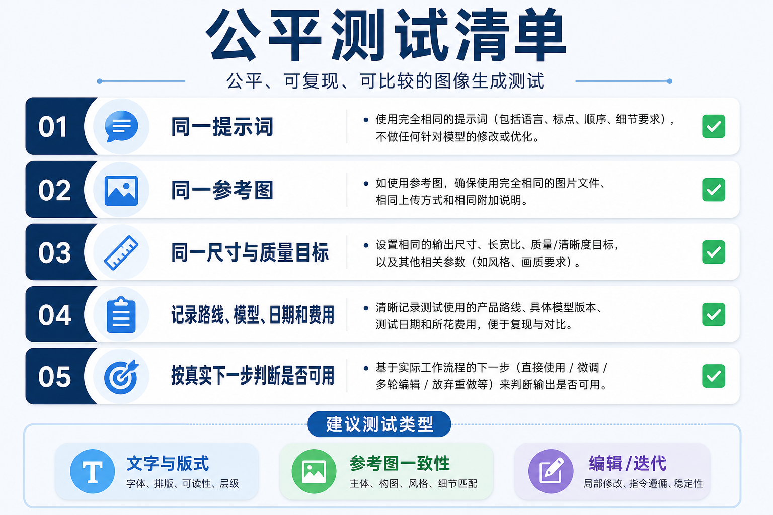 比较 Nano Banana Pro 和 GPT Image 2 的同提示词测试清单